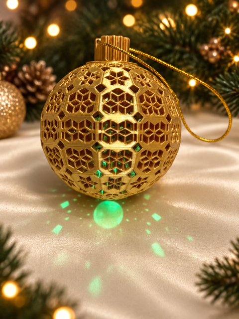 Light-Up Christmas Baubles