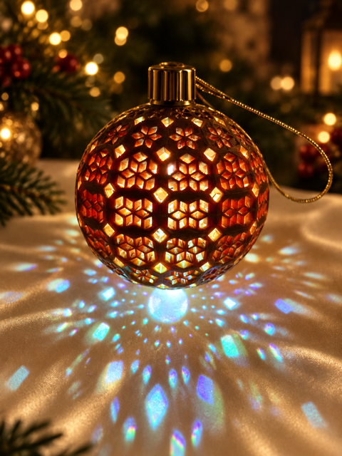 Light-Up Christmas Baubles