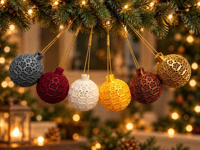 Light-Up Christmas Baubles