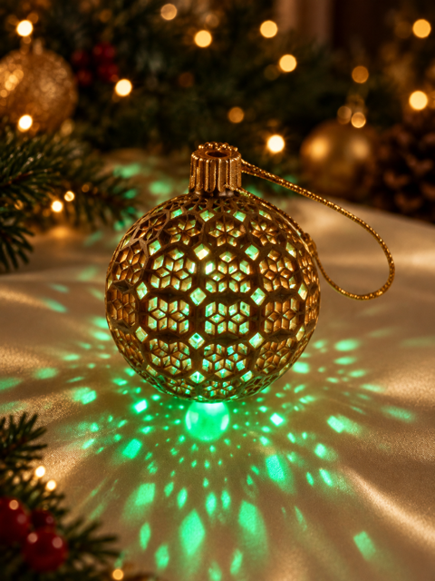 Light-Up Christmas Baubles